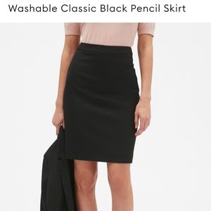 Express black  pencil skirt